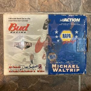 Nascar Collector Tin Vintage Mint Condition Cert. of Authentication included